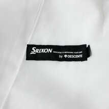 新品 秋冬 スリクソン ゴルフ MOTION 3D 4WAY ストレッチ パンツ 82 白 SRIXON by DESCENTE GOLF スラックス メンズ ウェア ◆CN1836B_画像9