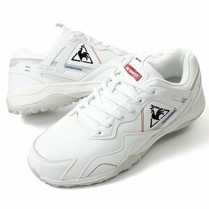 新品 ルコック ゴルフ LCS Gシリーズ スパイクレス ゴルフシューズ 26 白 le coq sportif GOLF スポーツ ◆CN1839B