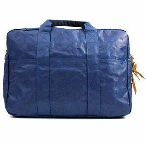 新品 デュポンタイベック ブリーフケース ビジネスバッグ バッグ 高密度ポリエチレン製素材使用 鞄 軽量 紺 ネイビー ◆Bnar021