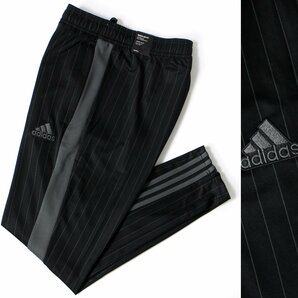 新品 アディダス ストライプ トラック パンツ XL 黒 adidas ジャージ ボトムス メンズ スポーツ ロングシーズン対応 ◆CN1901Bの画像1