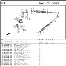 「GP-144AKC」【純正部品ロッカーアームセット】検#⇒ JA10/JA42/JA43/JA44/JA45/カブ110/クロスカブ/14430-GGC-900/ロッカーアーム_画像2