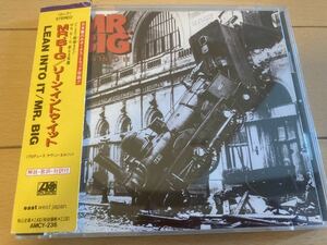 MR.BIG / Lean Into It 国内盤 帯付き 名盤