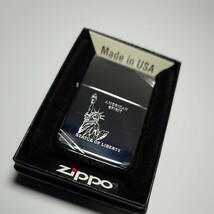 美品 ZIPPO ジッポライター statue of liberty 1991年２個セット 喫煙グッズ 喫煙具 オイルライター Vintage ヴィンテージ_画像2