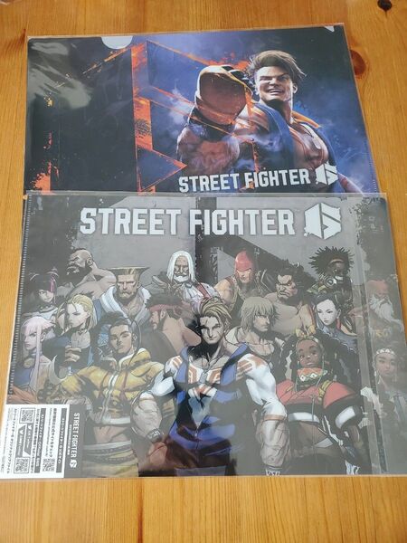 ストリートファイター　STREET FIGHTER　ストリートファイター6　クリアファイル　2枚セット