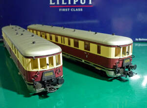 # HO gauge [VT137 rot-creme DRB Ep.Ⅱ дизель машина (M машина +T машина )]lilipto производства 