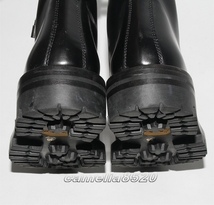 ALEXANDER WANG アレキサンダーワン Lyndon Combat Boots レースアップ ショートブーツ 黒 レザー 35 約22～22.5cm スペイン製 使用僅か_画像7