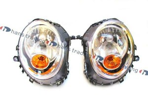 ※要在確 純正OEM MARELLI製 BMW MINI ミニクーパー R56 ハロゲン ヘッドライト 左右 63122751265 63122751266 ヘッドランプ マレリー製