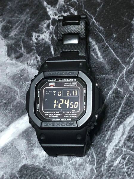 【美品】CASIO G-SHOCK GW-5610 メタルコアバンド 電波ソーラー タフソーラー 腕時計