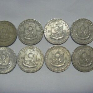 フィリピン 古銭 年号揃い ホセ・リサール 1ペソ旧硬貨 1975年~1982年 外国貨幣 コイン 外国銭 セット まとめ売り