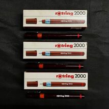 CBM383D Rotring ロットリング 2000/tuschefuller variant バリアント製図用ペン/rotring zirkelbesteck 製図用コンパス 他 まとめ_画像5