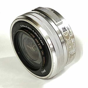 CBM879K SONY ソニー カメラレンズ SELP1650 Optical SteadyShot E 3.5-5.6/PZ 16-50 OSS シルバー系