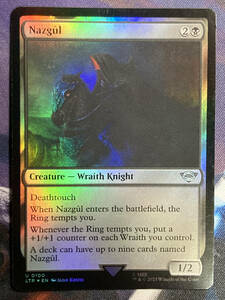 MTG　《ナズグル/Nazgul》100【foil】　LTR-BF　英語