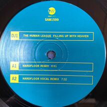 c 12インチ 二枚組 The Human League Filling Up With Heaven LP レコード 5点以上落札で送料無料_画像2