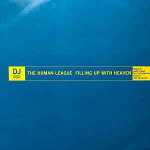 c 12インチ 二枚組 The Human League Filling Up With Heaven LP レコード 5点以上落札で送料無料