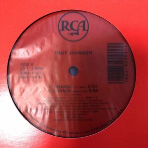c 12インチ Troy Johnson Change LP レコード 5点以上落札で送料無料