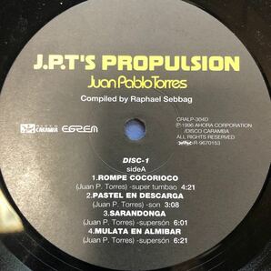 c 2LP 二枚組 Juan Pablo Torres J.P.T's Propulsion 見開きジャケット レコード 5点以上落札で送料無料の画像4