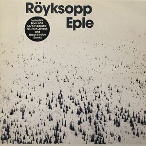 c 12インチ Royksopp Eple LP レコード 5点以上落札で送料無料