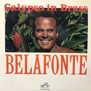 c LP ハリー・ベラフォンテ HARRY BELAFONTE CALYPSO IN BRASS レコード 5点以上落札で送料無料