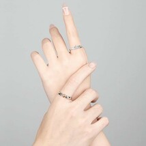 X992 ペアリング 結婚指輪 シルバー レディース メンズ カップル_画像5