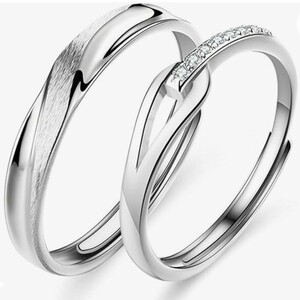 X994 ペアリング 結婚指輪 シルバー レディース メンズ カップル