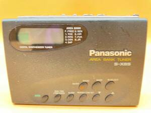 B206［動作未確認品］Panasonic ポータブルカセット　プレイヤー　RQーS55V　ラジオ付き