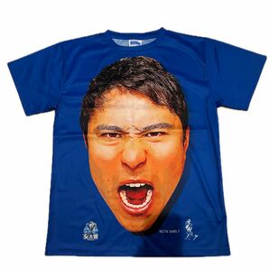 処分価格　ベイスターズ　交流戦Tシャツ　佐野選手　フリーサイズ 横浜DeNAベイスターズ