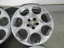 激安即決 RONAL製 Alfa-Romeo Giulietta 純正 Super Sport 17×7.5J 110-5H ET41 65.1Φ 中古アルミホイール 4本 ジュリエッタ Y00029 _画像3