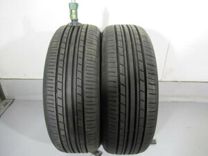 激安即決 YOKOHAMA ECOS ES31 195/55R16 87V 2021年製 中古タイヤ 2本 アリオン プリウス プレミオ CR-Z キューブ ウィングロード Y00062