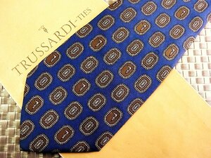 [ ликвидация запасов распродажа ]* распродажа *FK6188* Trussardi [ цветок дизайн Logo рисунок ] галстук *