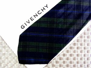 ♪33373D♪状態並品【チェック 柄】ジバンシィ【GIVENCHY】細ネクタイ