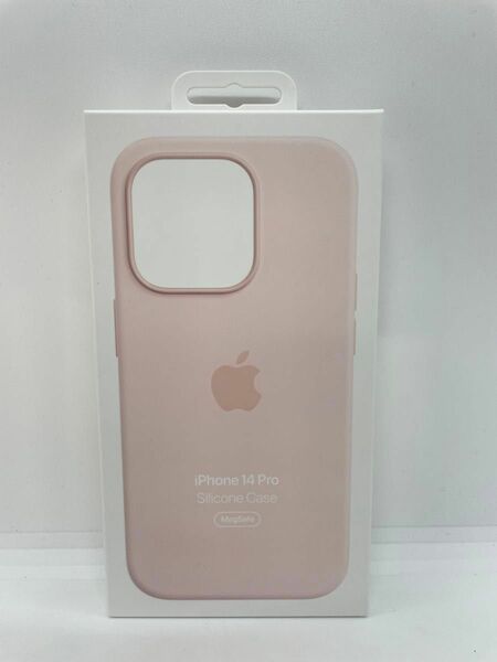 【新品未開封】Apple純正　MagSafe対応　iPhone 14 Pro シリコンケース　チョークピンク