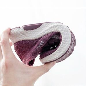 レディース スポーツ ウォーキングシューズ ピンク ランニング トレーニング スニーカー 23cm ジム 室内 屋外 履きやすい 新品 運動靴の画像4