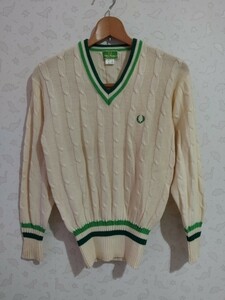 FRED PERRY Fred Perry long sleeve knitted knitted long sleeve tops 