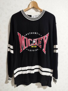MICKEY＆CO.　ディズニー　Disney　ミッキー　ミッキーマウス　長袖　トップス　