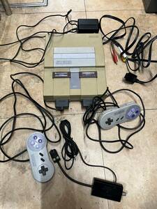 Super Nintendo Entertainment System　本体セット　コンローラー　任天堂　スーパーファミコン　海外版 SFC　SNS-001