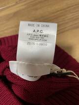 新品タグ付　A.P.C. アーペーセー　HIVER87 ビーニー　ニット帽_画像3