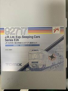 92717 92718 JR E26系 寝台特急カシオペア 基本セット 増結セット まとめ売り 鉄道模型 Nゲージ トミックス TOMIX 現状品