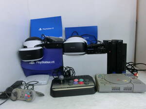 ＤＭ９０８★プレステ★まとめて★Play Station★VR★PS one★FIGHTING STICK3★PS2★コントローラー★未チェック★ジャンク★大量★140