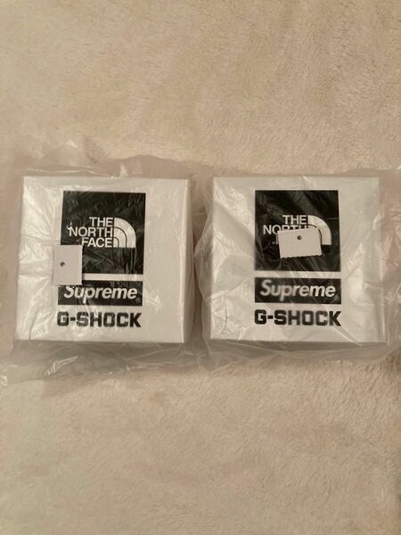 新品未使用 白黒2個セット Supreme THE NORTH FACE G-SHOCK CASIO DW-6900 シュプリーム