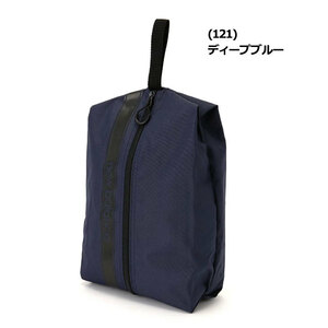 【定価3,190円】ニューバランスゴルフ シューズバッグ (4984005-121 ディープブルー) SHOES BAG 新品値札付【NewBlance Golf正規品】