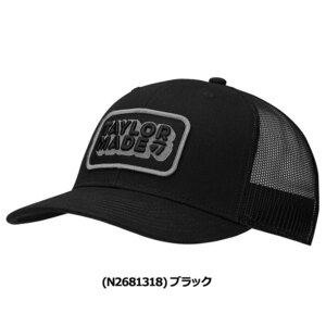 [ regular price 3,630 jpy ] TaylorMade Golf mesh cap (JE814-N2681318 black ) new Tracker 2024 new work new goods price . attaching [ regular goods ]