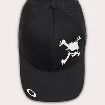 【定価5,500円】オークリー ゴルフ キャップ (FOS901700-02E) Skull Hdf Cap 24.0 紫外線対策 新品値札付 2024新作【OAKLEY正規品】_画像2