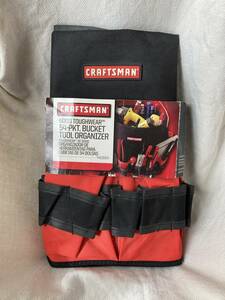 CRAFTSMAN 54 Pockts Bucket Tool Organizer ペール缶 工具収納 クラフツマン