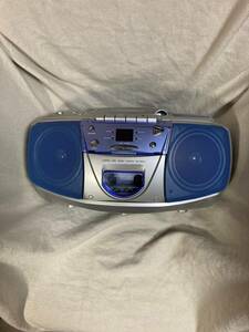 ティーエムセントラル CDラジオカセットプレーヤー CD-500　動作品 ラジカセ