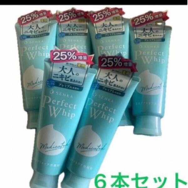 【6本セット】洗顔専科 パーフェクトホイップ アクネケア 25% 増量品 洗顔 150g