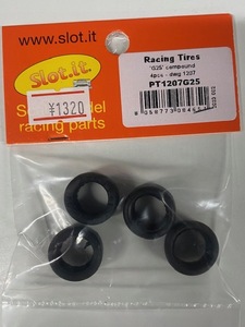 Slot.it 1/32 スロットカーパーツ PT1207G25 Racing Tires