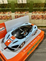 1/32 SCALEXTRIC C4394 McLaren 720S - Gulf Edition スロットカー_画像7