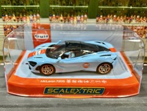 1/32 SCALEXTRIC C4394 McLaren 720S - Gulf Edition スロットカー_画像6