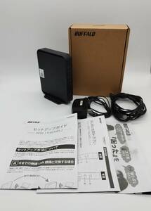 【送料無料】バッファロー BUFFALO 無線LAN親機 Wi-Fiルーター WSR-1166DHPL2/N 付属品 元箱付 中古品