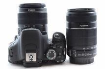 ほぼ新品★ショット数わずか20回★Canon キャノン EOS Kiss X5 ダブルズームキット デジタル一眼レフカメラ 02082_画像4